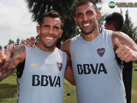 Tevez y Wanchope, a puro cuarteto