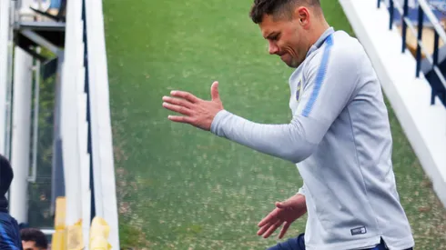 Angelici contó cómo fue el pase de Zárate a Boca