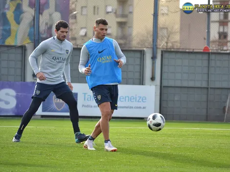 A puro caño: así recibió Gago a Zárate