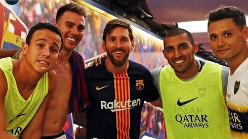 Buffarini también se llevó la de Messi