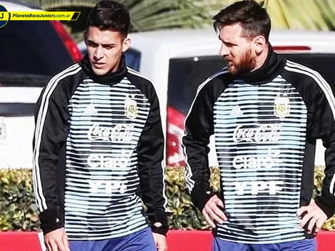 El regalo de Messi a Pavón