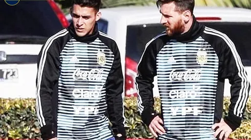 El regalo de Messi a Pavón