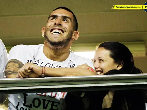 El curioso mural que Tevez tiene en su casa