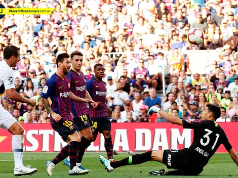 Andrada analizó su rendimiento ante Barcelona