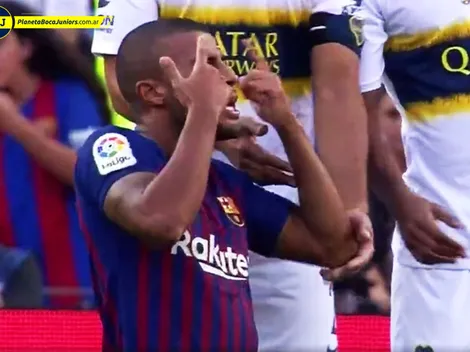 El gesto de Rafinha a Pablo Pérez