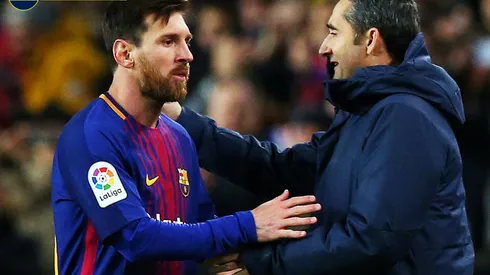 Messi y Valverde iban a hablar para todo el estadio pero la hinchada de Boca se hizo escuchar