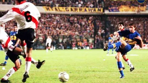 Los siete mejores goles de Boca a River en La Bombonera