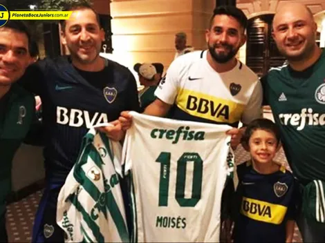 Increíble: Palmeiras invitó a dos hinchas de Boca a ver la revancha en Brasil