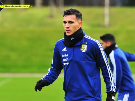 Otro nivel: golazo de Leo Paredes en la práctica de la Selección