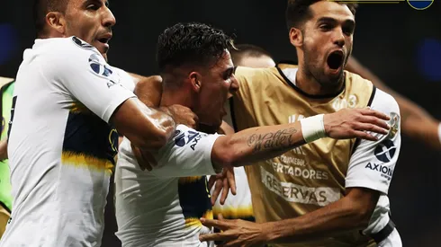 El festejo de los jugadores en el túnel del Mineirao