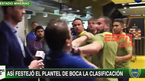 ¡Un asistente de Cruzeiro atacó a Benedetto!