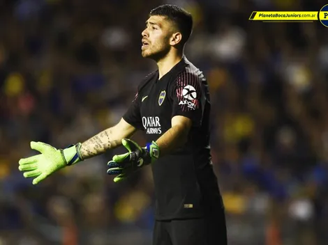 Boca arregló con un arquero: habló Rossi