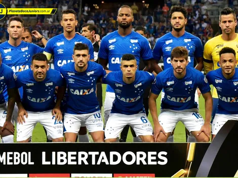 Los hinchas de Cruzeiro pusieron una bandera en la casa de un jugador