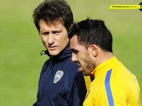 La charla entre Tevez y Guillermo