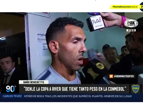 Tevez, furioso: atacó a CONMEBOL y a River