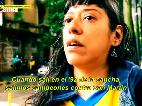 Emocionante: la historia de una hincha que se hizo viral