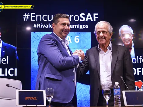 Almuerzo entre dirigentes de Boca y River