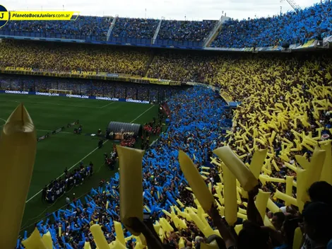 Un mensaje en La Bombonera de cara a la final