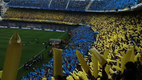Un mensaje en La Bombonera de cara a la final