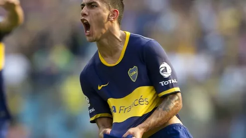 Pasión sin fronteras: Paredes llegó a La Bombonera para ver la final