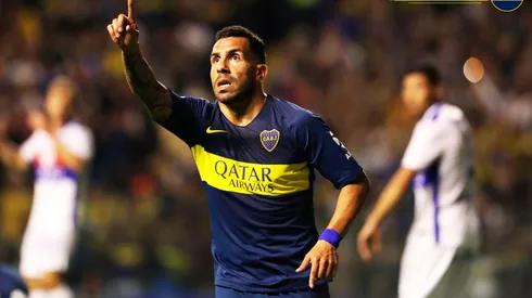 La arenga de Tevez después del partido