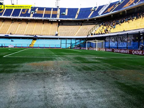 ¿Una lona para cubrir el campo de juego?