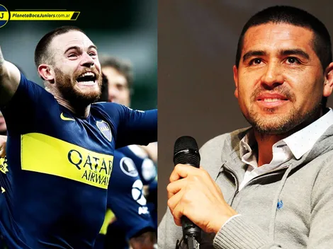 Riquelme y un gran elogio a Nández