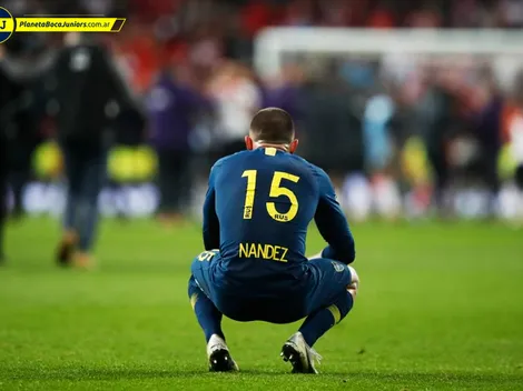 Nández y unas palabras para los hinchas