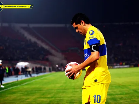 No pierde la magia: Riquelme y una asistencia de lujo