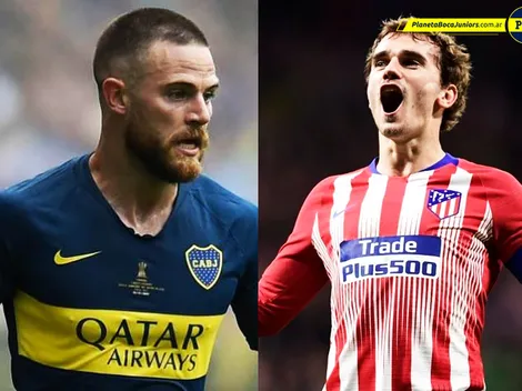 El regalo de Griezmann para Nández