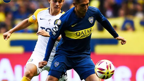 Boca, firme por Almendra