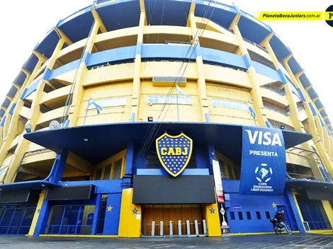 Un mensaje político en La Bombonera