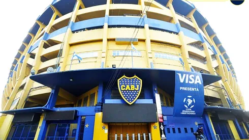 Un mensaje político en La Bombonera