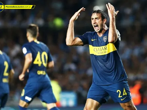 Izquierdoz habló del famoso caño de Riquelme