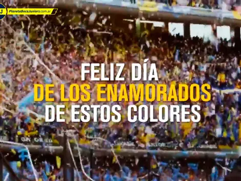 Enamorados de estos colores: el video de Boca por San Valentín