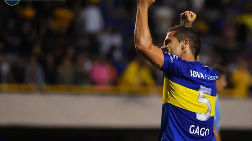 Los ocho goles de Gago en Boca