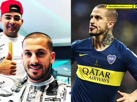 Locura por Boca: se rapó la cabeza con el festejo de Benedetto
