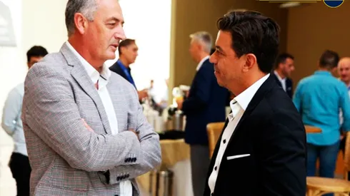 Alfaro habló de su relación con Gallardo