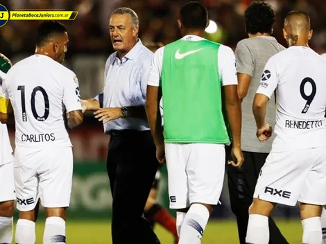 Alfaro contó cómo fue la charla con el plantel