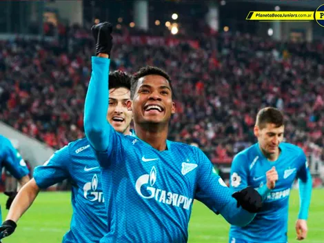 Barrios festejó a lo Benedetto