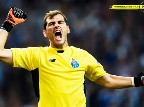 Casillas, hincha de Boca
