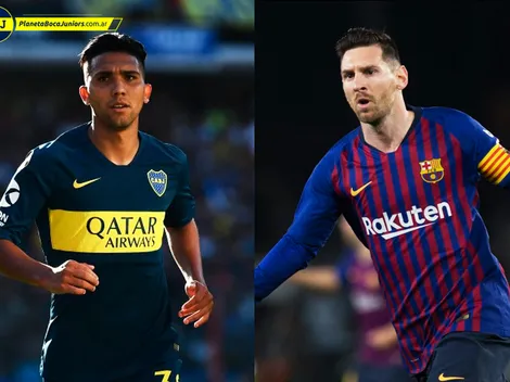 Bebelo en modo Messi