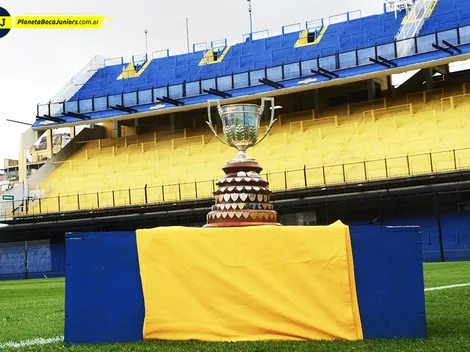 Boca exhibe el primer trofeo de la historia