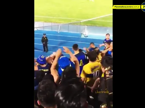 Los hinchas de Boca dedicaron varios cantitos a CONMEBOL