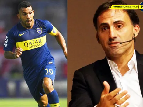 Tevez y un agradecimiento especial para Latorre