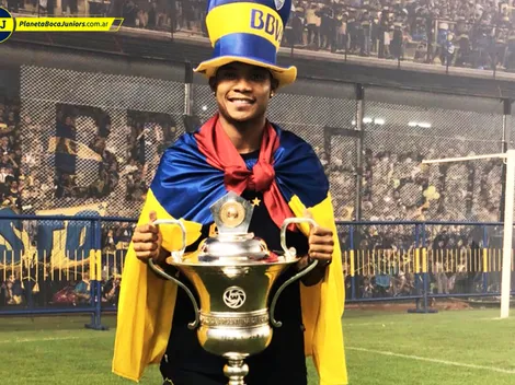 Barrios, enamorado de La Bombonera