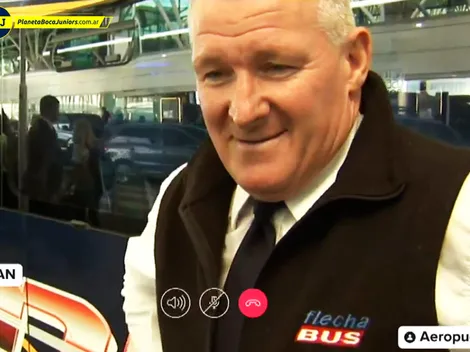 El chofer de Boca se tatuó a uno de los jugadores