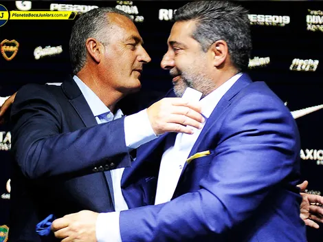 Angelici habló de las declaraciones de Alfaro