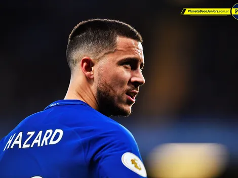 Hazard y un homenaje a Riquelme