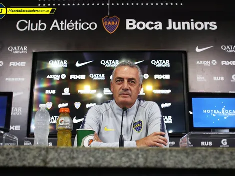 Alfaro definió que es jugar "A lo Boca"